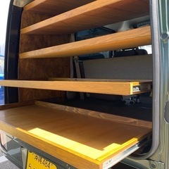 エブリィ DA17V 移動販売 キッチンカー 棚のみ※他サイトで売れました
