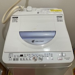 【決定済み】SHARP 洗濯機 【無料】
