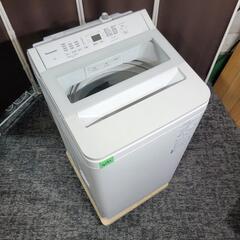 ★設置まで対応　送料設置無料　　Panasonic　極美品　冷蔵庫　洗濯機 913 パナソニック 洗濯機 8kg 一人暮らし 設置無料 安い 中古