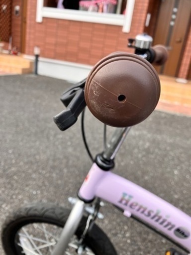 へんしんバイク へんしんバイク【hensin】×14限定カラー黒【自転車