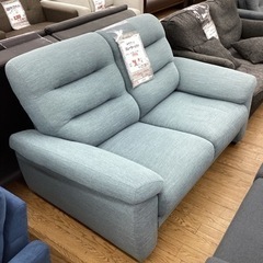 KI-93【新入荷 リサイクル品】ニトリ Nポケット 2シーターソファ ブルー系
