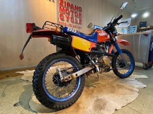 □HONDA XLR80R HD10 ホンダ 80cc 8705km オレンジ パーツ取り 部品