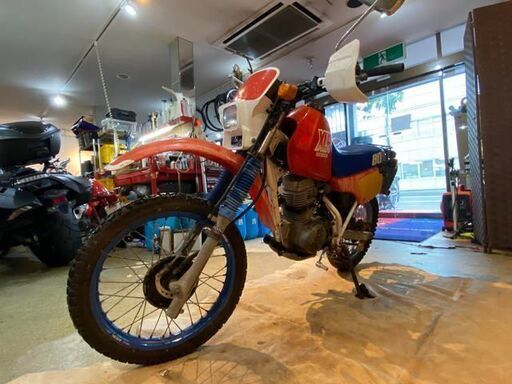 □HONDA XLR80R HD10 ホンダ 80cc 8705km オレンジ パーツ取り 部品