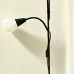 IKEA フロアアップライト/読書ランプ, ブラック/ホワイト