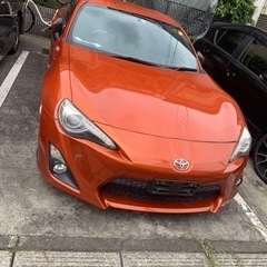 【ネット決済】トヨタ　GT 86 オレンジ　スポーツ　カー　24...