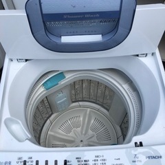 北九州市内配送無料　保証付き　日立 白い約束 全自動洗濯機 NW-T73（A） （ブルー） 洗濯機本体 北九州市内配送無料 保証付き 日立 白い約束 全自動洗濯機 NW-T73（