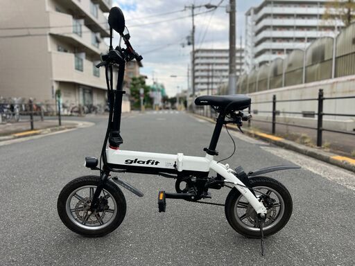 【大阪市】低走行 951km glafit フル電動自転車 原付登録■買取・下取り可能■