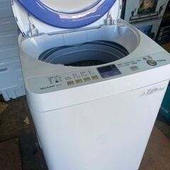 福岡市内配送設置無料　SHARP　全自動洗濯機 7.0ｋｇ　ヤマダ電機オリジナル　ES-T706-A