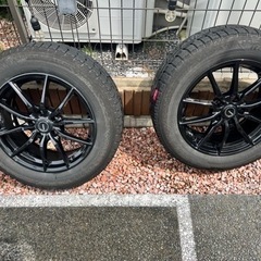 30系アルファードスタッドレス4本セットナット付