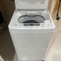 【受付終了】AQUA 洗濯機　AQW-S452 2014年製