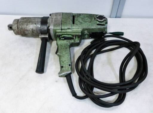 日立工機/HiKOKI　インパクトレンチ　WH25　25㎜　動作良好　25.4sq 25.4mm 200V 50/60Hz 1330w 電動工具 整備