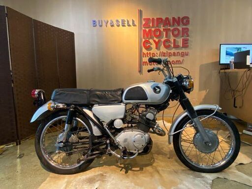 □HONDA CL125K CL125 ホンダ 125cc 5371km シルバー パーツ取り 部品取り車 ベース車 バイク 札幌発★