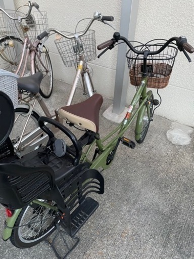 子供乗せ自転車 後ろのチャイルドシート付き❌❌❌ ※受け渡し決定