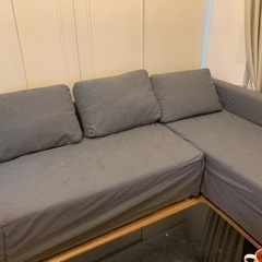 【急募】IKEAのソファーベッド　フリーヘーテン　公式カバー付き...