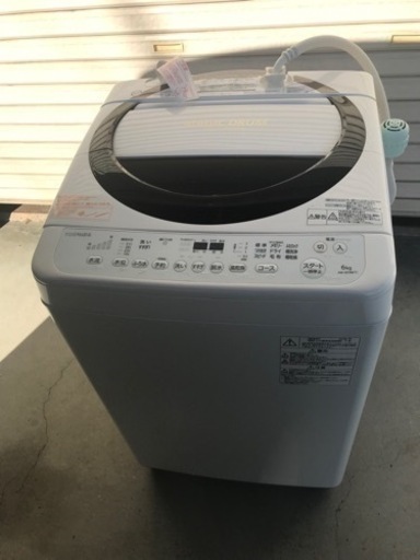 【決まりました】☆TOSHIBA  東芝　洗濯機　6kg  AW-6D3M