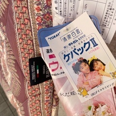 ほぼ新品タグ付 高級羽毛羊毛組布団W（枕レス）
