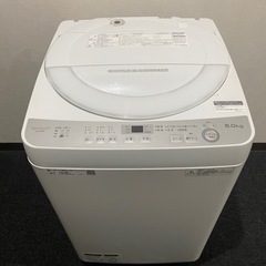 ☆博多駅南☆SHARP 全自動電気洗濯機 ES-GE6B-W 2...