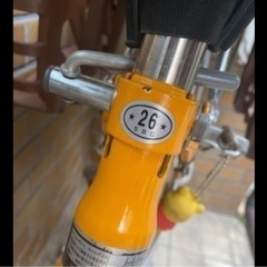 子供乗せ自転車１０月１５日まで