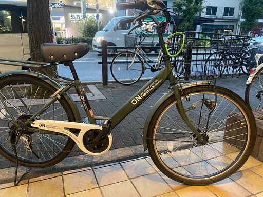 【中古】26インチ　カーキ　6速　税込・整備済 中古】26インチ カーキ 6速 税込・整備済