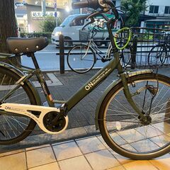 【中古】26インチ　カーキ　6速　税込・整備済