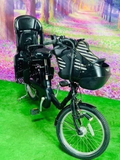 ❹ 5711子供乗せ電動アシスト自転車パナソニック3人乗り対応20インチ