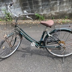 お値下げしました　自転車 26インチ 6段ギアつき