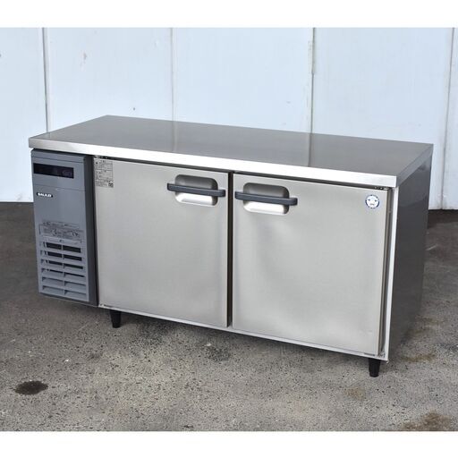 ≪yt893ジ≫ 2021年製 フクシマガリレイ 業務用冷蔵庫 LRC-150RM 幅150cm 横型2ドア コールドテーブル AC100V 福島/GALILEI 50819-03