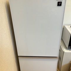 SHARP 単身用　2019年製　冷蔵庫