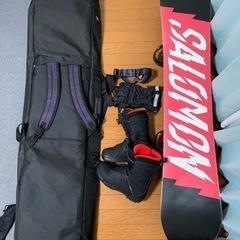 SALOMON スノーボード　セット-rene ルネツイードジャケット2024年