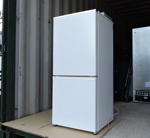 AQUA ノンフロン 冷凍冷蔵庫 168L 2020年製 AQR-17JBK-W 2ドア 一人暮らし 単身者 学生 留学生 札幌市