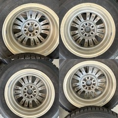 売れました。値下げしました！195/65R15 VRX2 ホイール付き4本セット
