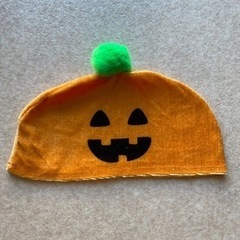 【ベビー用品】かぼちゃの帽子