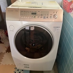 シャープ　洗濯乾燥機　
