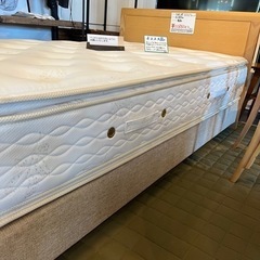 シモンズ セミダブルベッド マットレス ベッドフレーム 