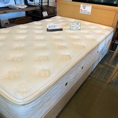 シモンズ セミダブルベッド マットレス ベッドフレーム 