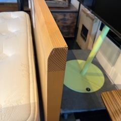 シモンズ セミダブルベッド マットレス ベッドフレーム 