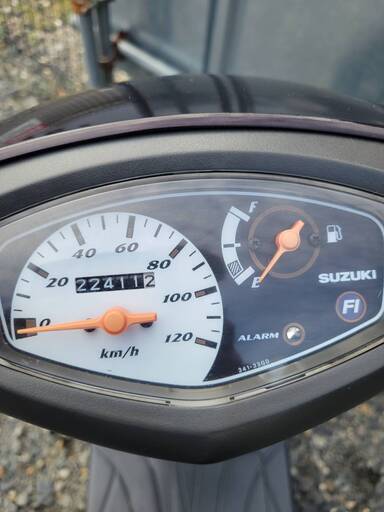 7478 スズキ アドレスV125 実動 良好 整備済み 原付バイク売ります