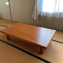 天然木　テーブル　150センチ
