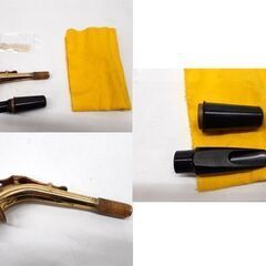 ジャンク扱い MINERVA アルトサックス 型番不明 ハードケース付き