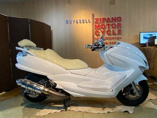 □YAMAHA MAJESTY SG20J ヤマハ マジェスティ 250cc 9326km ホワイト 実動! バイク 札幌発★