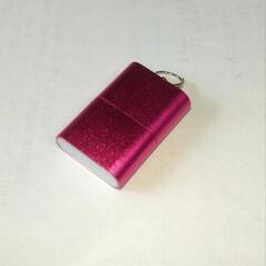 USBカードリーダー (MicroSD専用) ピンク