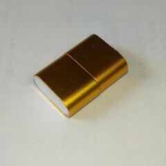 ①  USBカードリーダー (MicroSD専用) ゴールド