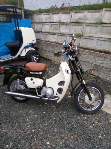 郵政カブMD 90 6V ウレタン自家塗装ピカピカ 郵政カブ MD70【1987～97