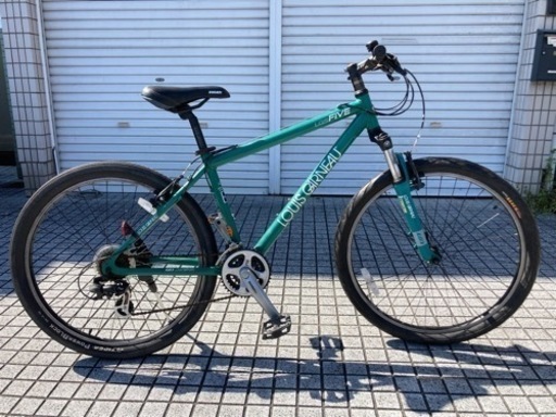【マウンテンバイク】ルイガノ製　3x7段変速　26x2.10タイヤ　フロントサスペンション付　グリップ新品❗️程度良し❗️若林自転車　唐崎店　SALE中❗️