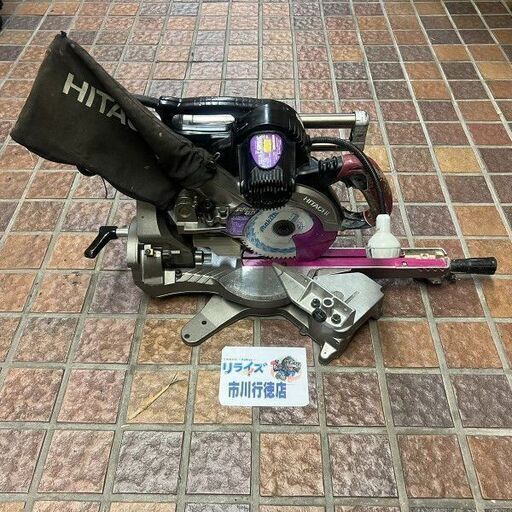 日立工機 C6RSHC 卓上スライドマルノコ 165㎜ ※レーザー不良【市川行徳店】【店頭取引限定】【中古】※レーザー不良 その他破損部あり管理番号：ITORL7MIDV8J