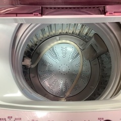 【リサイクルサービス八光】2019年製　ハイアール 5.5kg 全自動洗濯機　ピンク　Haier JW-C55CK-P