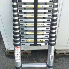 【10】伸縮はしご 全長約3m80cm 耐荷重150kg 仕舞寸...