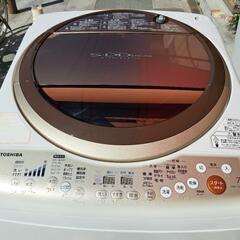 乾燥付き!!【洗濯機乾燥機】TOSHIBA 東芝【7kg】やや多め☆ AW-70VLE9(WN)