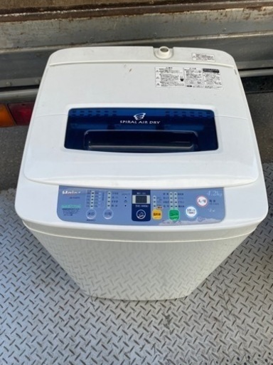 福岡市内配送設置無料　4.2kg 全自動洗濯機 ハイアール JW-K42FE 小型 ステンレス槽 一人暮らし 単身用