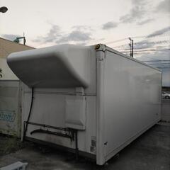 香取市】ワイド幅 保冷コンテナ (No.B-80) 長さ約580cm(+70cm)×幅246cm